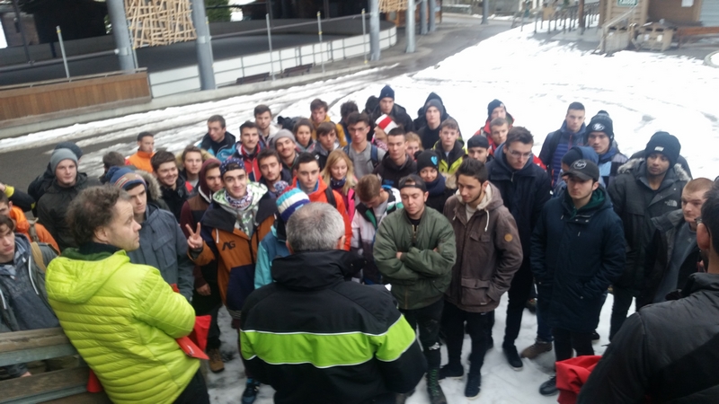 Exercice de maintenance à la Clusaz