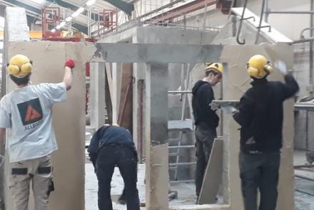 Des élèves de seconde à l'atelier